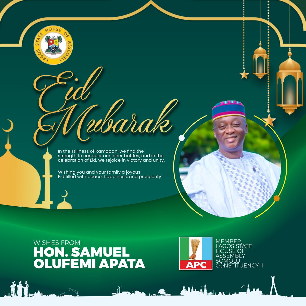 Eid Mubarak to you all.

Wishing you and your family a joyous
Eid filled with peace, happiness, and prosperity.