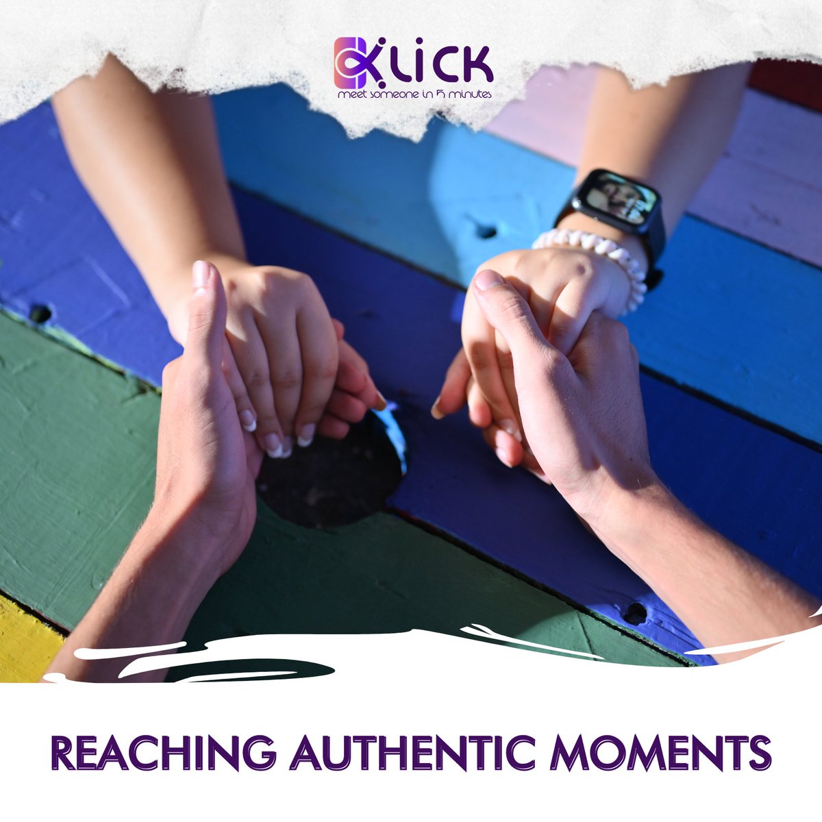 Discover the real deal with Klick! Authentic connections await. ✨ #Klick #magicalmoments