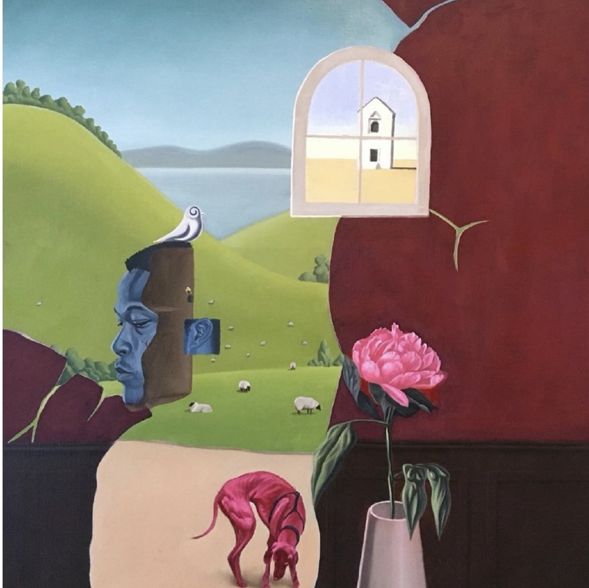 QuorumProperty's tweet photo. Ayola, also known as @ayolagoxo, is a talented artist inspired by geometry. He creates stunning art using traditional mediums like oil paint. Ayola's work reflects post-cubist and surrealist art movements and explores the evolution of human values. https://t.co/uDazqfo3oB