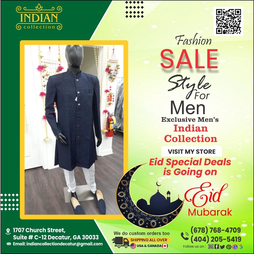 🎉 Don't miss out on our exclusive men's Indian collection at unbeatable prices! Visit our store now for Eid special deals. Eid Mubarak! 🌙✨ 
 #FashionSale #EidSpecial #ShopNow #eid #eidmubarak #ramadan