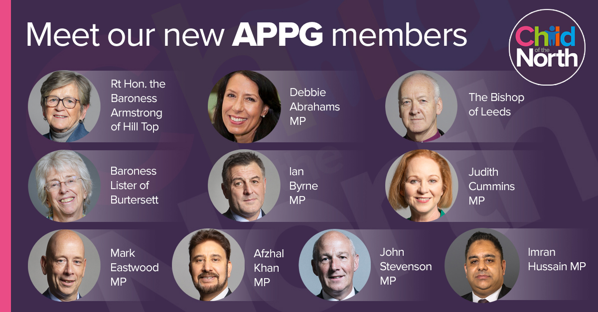 We're pleased to announce we have 10 new APPG members ➡ @John4Carlisle ➡ @mark4dewsbury ➡ Judith Cummings for Bradford Sth ➡ @IanByrneMP ➡ @AfzhalKhanMCR ➡ @nickbaines ➡ Baroness Lister of Burtersett ➡ Baroness Armstrong of Hill Top ➡@debbie_abrahams ➡ @Imran_HussainMP