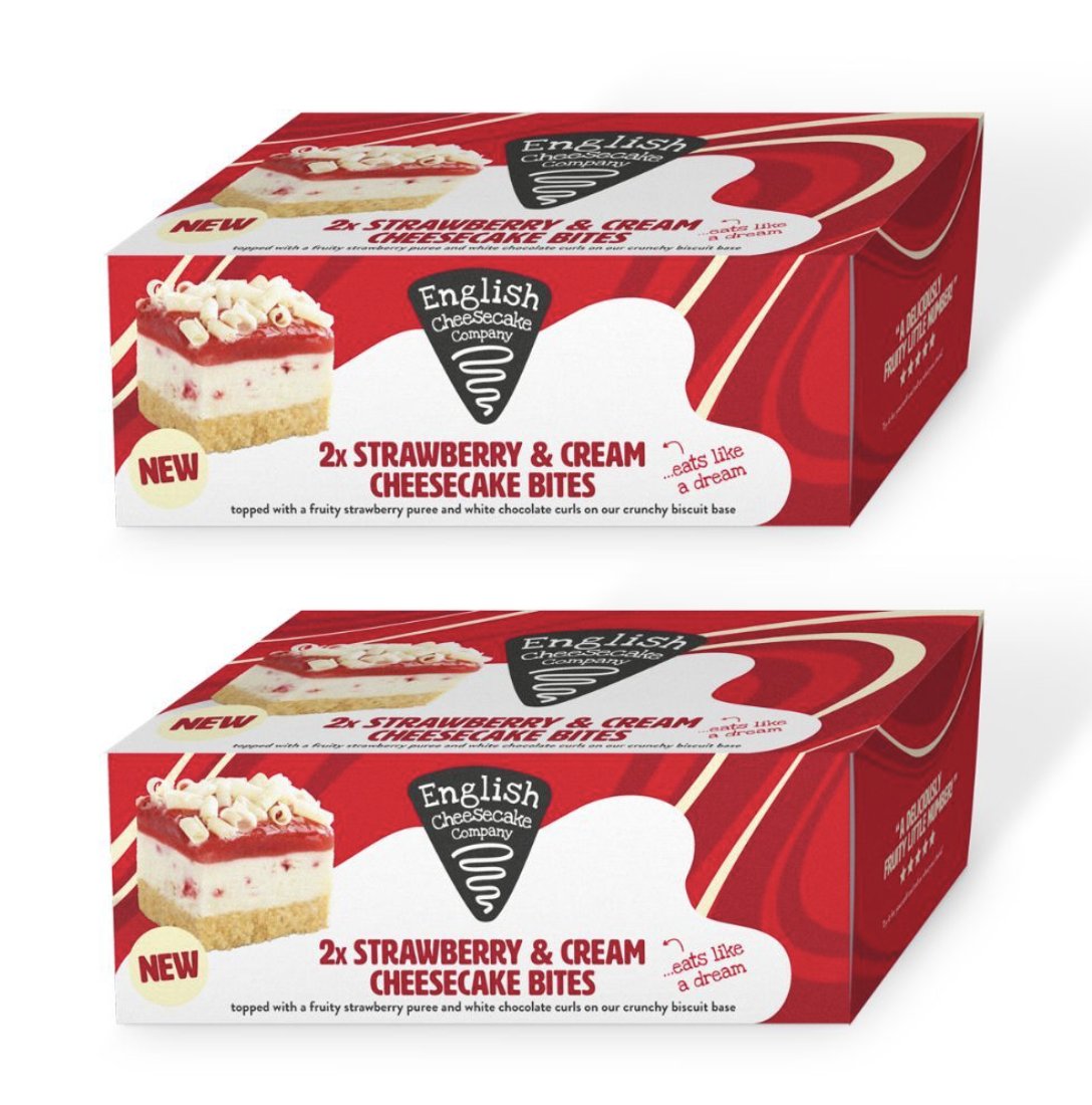 What's this, what's this? Cakes made from cheese? New innovation from the English Cheesecake Company. They'll be making cakes from... who knows?.... carrots or something next. Or maybe spongers saved from the Victorian era? Sheer madness. @englishcheesecakeco