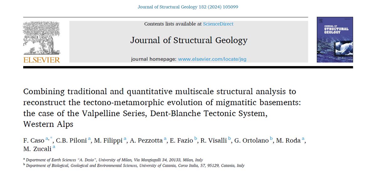 pezzosulserio's tweet photo. Happy to announce that last week @fabiola_caso  published this interesting paper (in which I &amp;  @FazioUnict partecipated) on the combination of field- and remote-based analysis applied to the migmatites in Valpelline! Check out!

https://t.co/dHwduQkAIX https://t.co/I1rnDSciEU