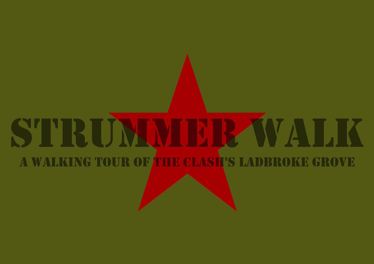 LONDON’S BURNING!! This Saturday’s #TheCLASH #strummer tour. Sat, April 13th, 11am, The Strummerwalk, Read ⭐️⭐️⭐️⭐️⭐️ reviews /book at tripadvisor.co.uk/Attraction_Rev… book/get more details here flipsidelondontours.com or turn up on the day @PunkRockStory @NewWaveAndPunk @PunKandStuff