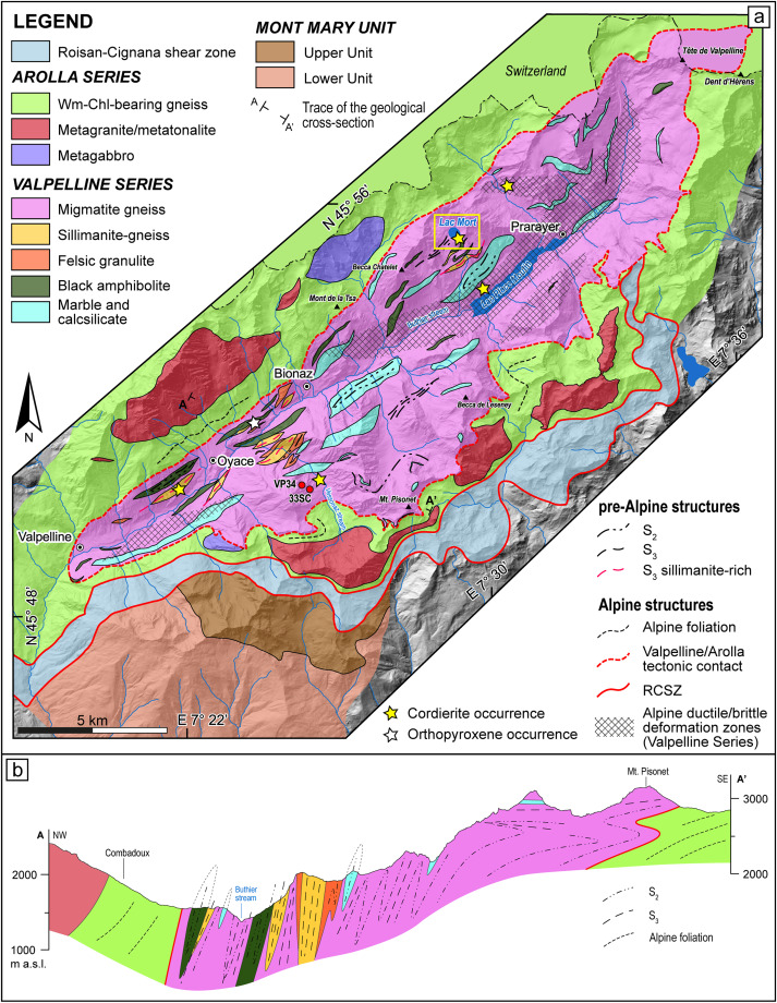 pezzosulserio's tweet photo. Happy to announce that last week @fabiola_caso  published this interesting paper (in which I &amp;  @FazioUnict partecipated) on the combination of field- and remote-based analysis applied to the migmatites in Valpelline! Check out!

https://t.co/dHwduQkAIX https://t.co/I1rnDSciEU