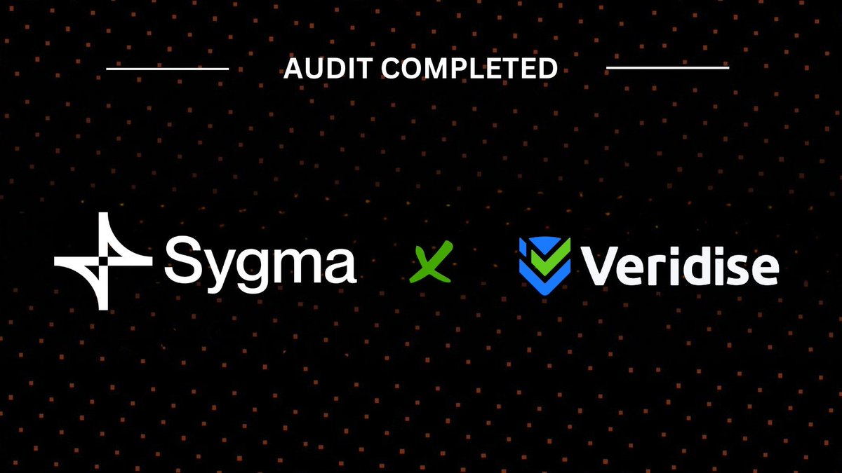 Happy to announce that we've completed an audit with industry-leading security company @VeridiseInc🔒 The audit covered the security of Spectre, our ZK co-processor and sygma-x-solidity, our cross-chain bridge. Details & report↓