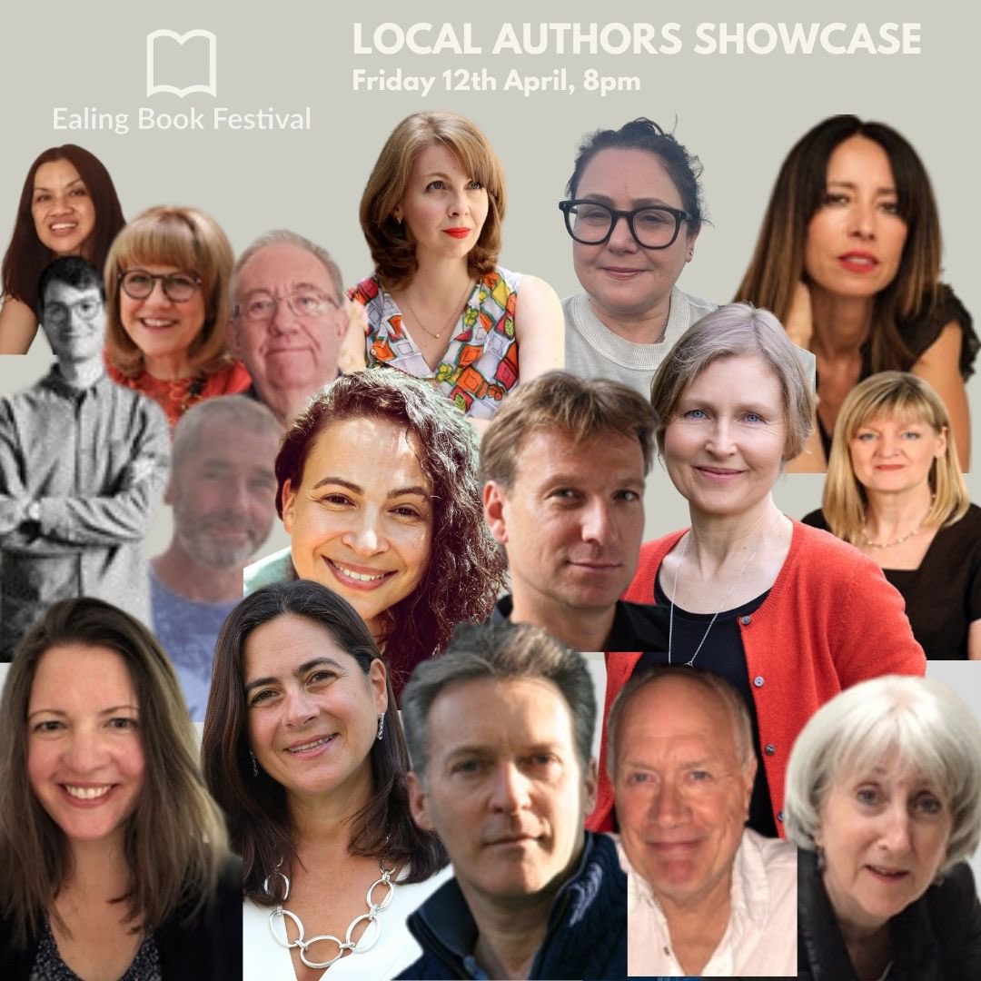 Looking forward to being part of the very first @EalingBkFest this Friday night! Can you spot me? 👇@BMonstersBooks #bookfestival