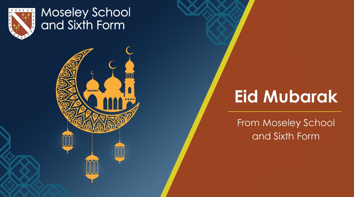 Eid Mubarak to all our students, staff, families and friends celebrating! May this Eid bring peace and happiness to you and your families. #EidMubarak
