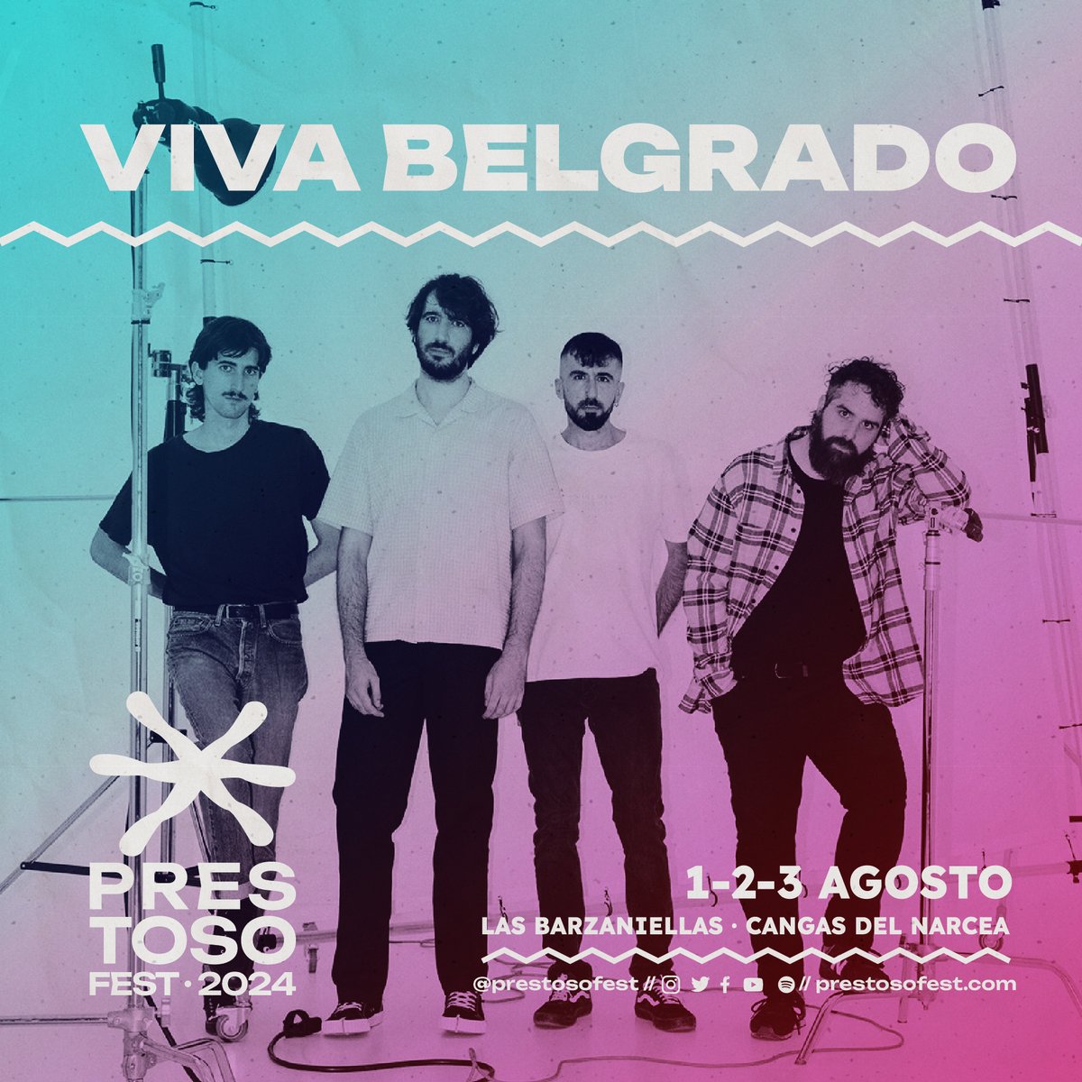 🐻🧡 @vivabelgrado también se viene al @prestosofest, ¿cómo se te queda el cuerpo? Mímalo y pilla tu(s) boleto(s) en prestosofest.com. Nos vemos en 1-2-3... ¡agosto! 🌞🌩️🙌 #CancionerodelosCielos