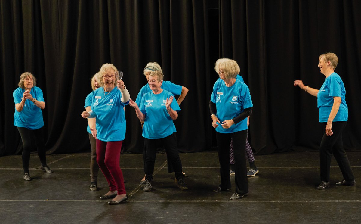⭐⭐ Forty participants from across Hertfordshire are currently involved in co-creating performance pieces as part of Dance Re:Ignite 4.0 👏👏👏 Here are some super images from previous #DanceReIgnite performances 👇👇 Funding: @ace_national #PositiveAgeing #Community #Dance