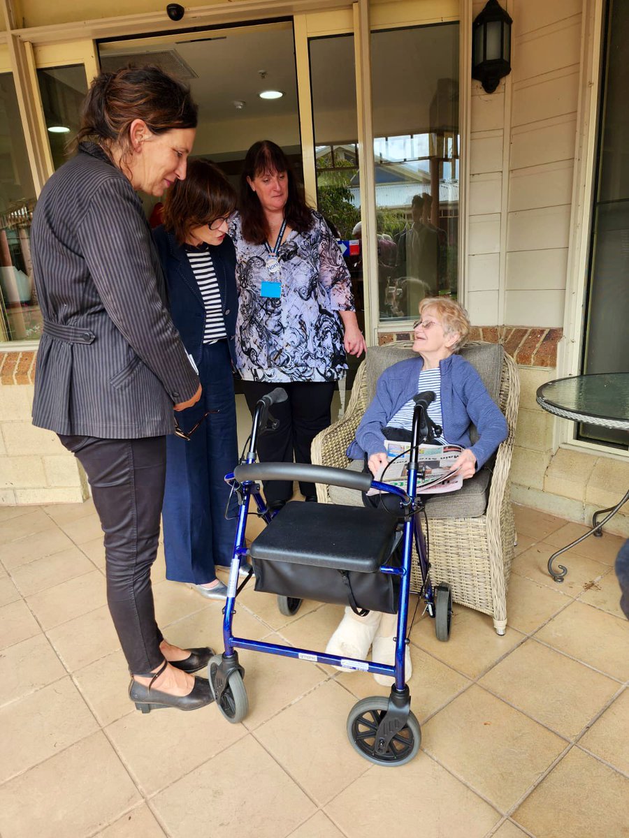 Great day on the road. The team at Kooweerup Regional Health Service are doing a fantastic job providing, amongst other things, care closer to home for local seniors, as well as supporting new parents and bubs through their Early Parenting service