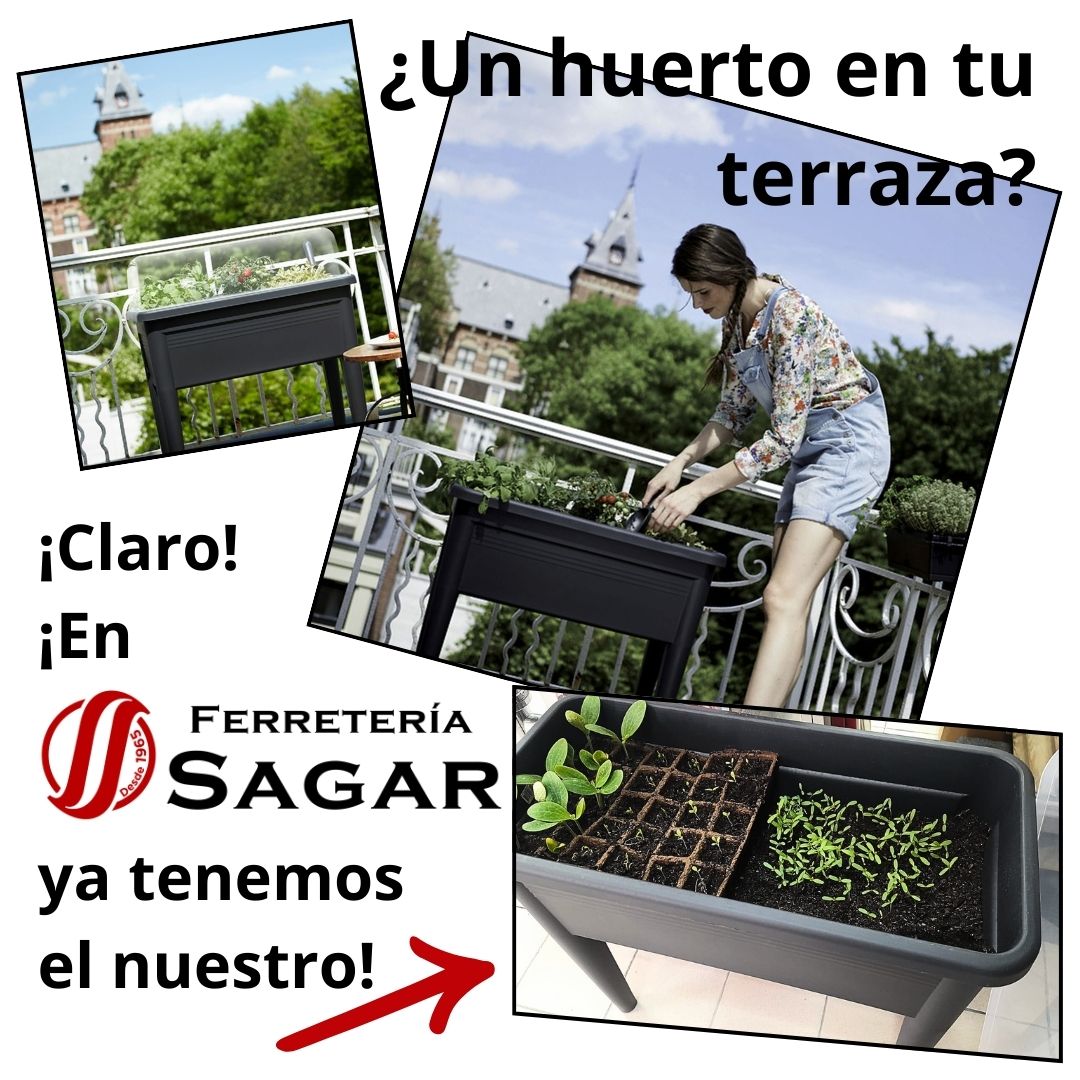 En sagar tienes mil opciones para darle color a tu jardín.
Y si eres fan de los #huertosurbanos, este es tu sitio: todo lo que necesitas lo tienes aquí: ¡nosotros ya tenemos el nuestro!
#Calahorra, #Arnedo y #Milagro
#Jardin #Macetero #Decoración
