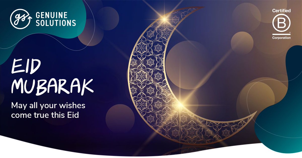 From everyone at Genuine Solutions, we wish our valued customers, partners, and staff a serene, joyful, and prosperous Eid. May your dreams come true. Eid Mubarak! 
#EidWishes #PeaceAndJoy #Prosperity #EidMubarak #GenuineSolutions