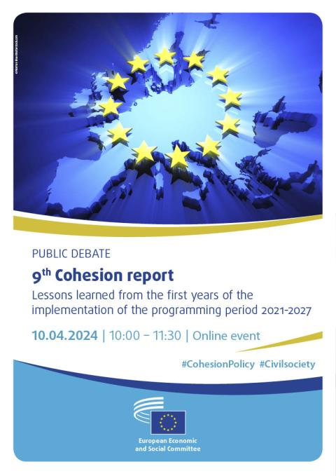 Live today at @EESC_ECO for a debate on the 9th #cohesion report with Secretary General Eleni Marianou Follow online & interact with the panel ➡️ eesc.europa.eu/en/agenda/our-…