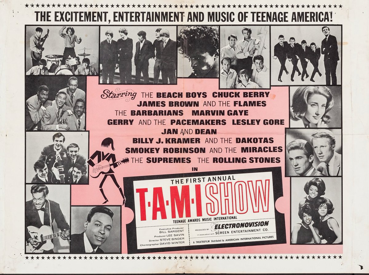 Our next 35mm midnight show is The T•A•M•I Show, so come on down to the Vista Theater and see some of the greatest music artists on the big screen. Film screens April 12th and 13th. Tickets are available on our website and in-person at our box office. #35mm