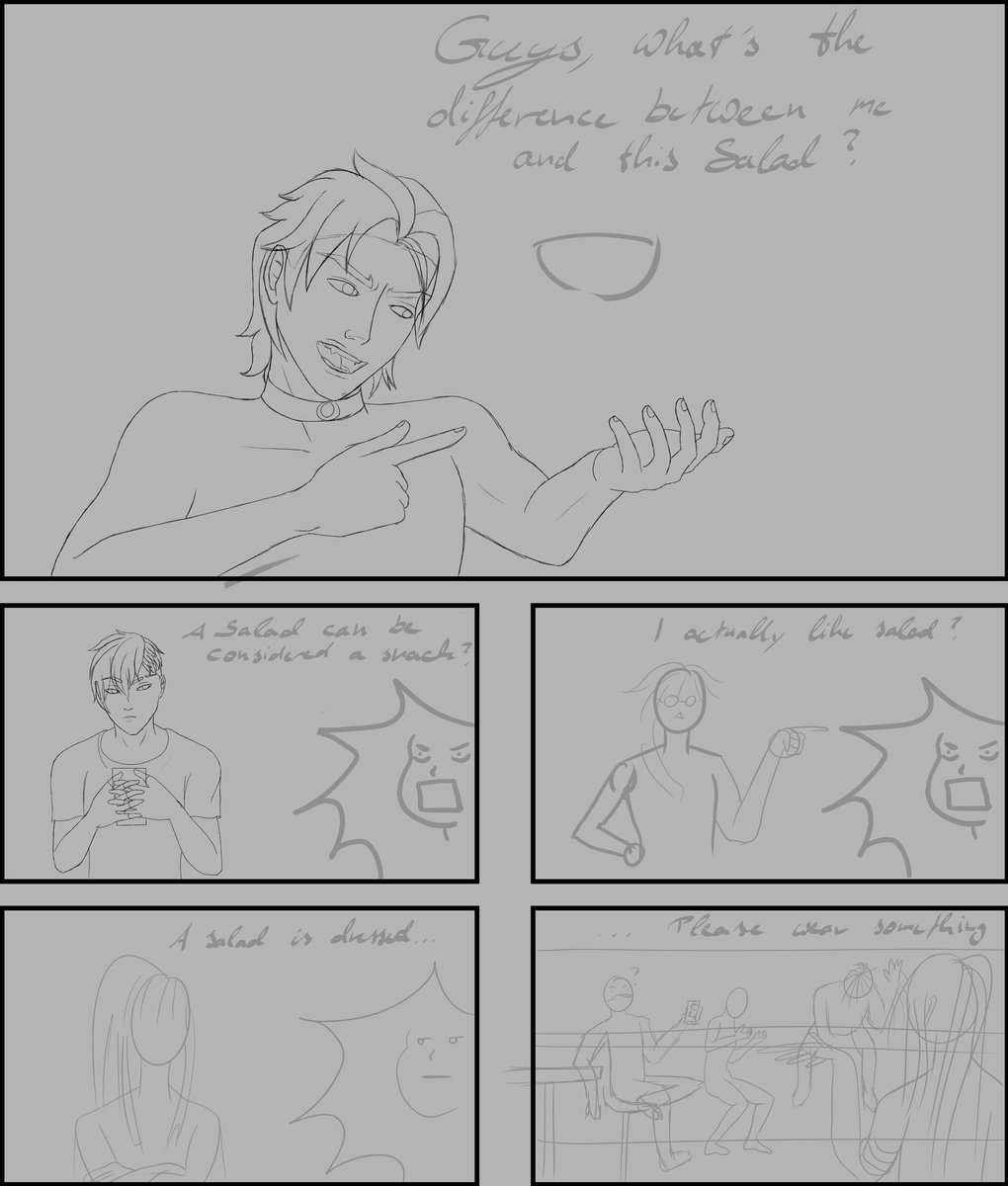 I forgot that I made this... #heartsteel #comic #vine #sketch