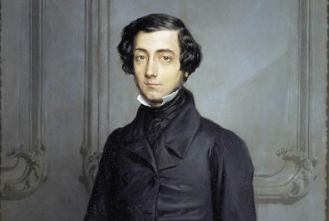 1/2 Si je cite Tocqueville, 1 des parrains de mon essai, c’est parce qu'il n’a pas pris 1 ride. 1 des chapitres de son magistral 📖« La Démocratie en 🇺🇸 » est titré : « Quelle espèce de despotisme les nations démocratiques ont à craindre ? ». suite⬇️