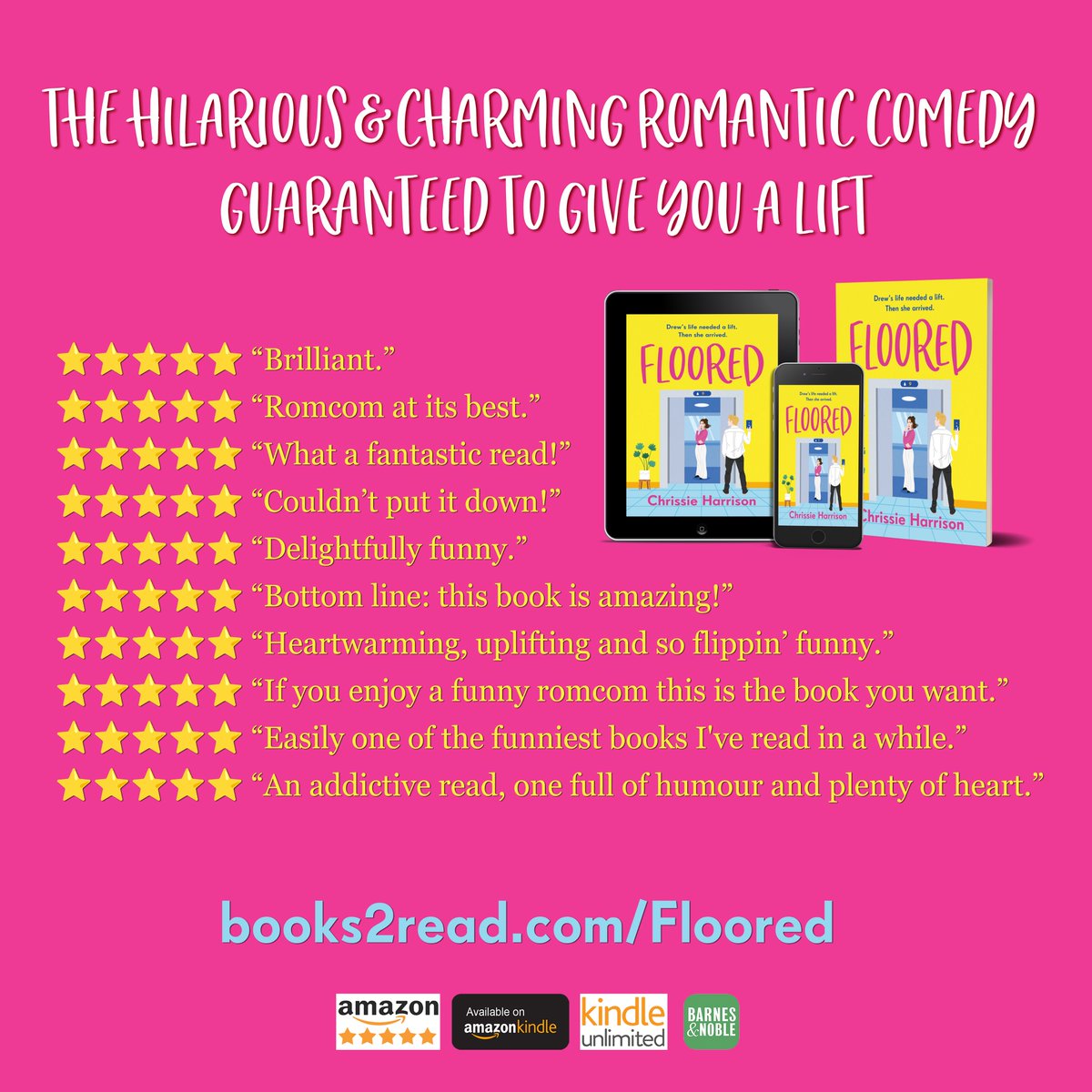 'I quite honestly laughed from start to finish. And the journey to get to the end was just fabulous.' 'Such a fantastic and unique read.' 'A special blend of romance, comedy and some incredibly endearing characters.' #IndieApril #romcom amzn.to/3TY5oWV