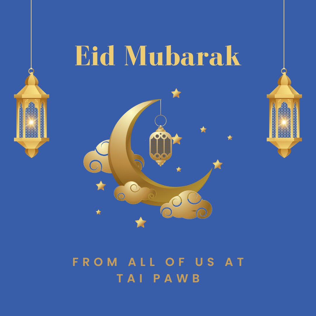 Eid Mubarak from all of us at Tai Pawb. #Eid2024 #EidAlFitr #EidMubarak