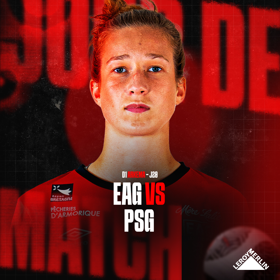 🔥𝗝𝗢𝗨𝗥 𝗗𝗘 𝗠𝗔𝗧𝗖𝗛🔥

⚔️14h00 🆚 PSG
🏟️ Stade du Roudourou
📋 D1 Arkema - J20
📺 FFF TV

#EAGPSG #WarRaok #Celtigirls