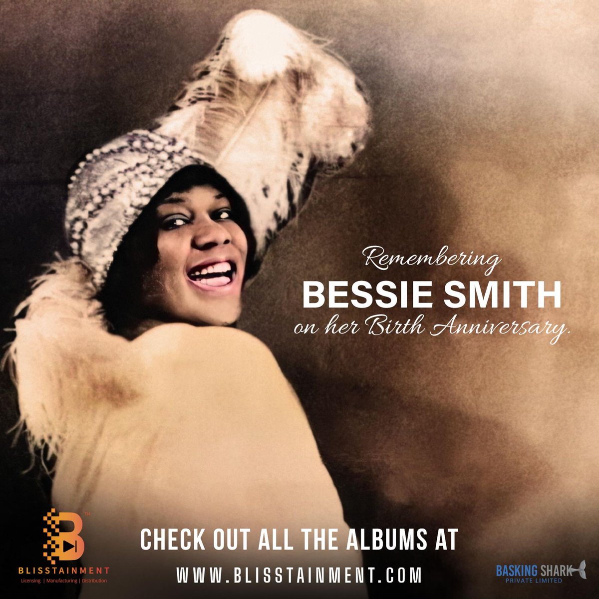 🎶Remembering the Empress of the Blues, Bessie Smith, on her birth anniversary. #BessieSmith #EmpressOfTheBlues #LegendBornToday