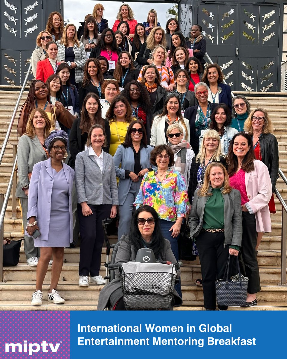 The International Women in Global Entertainment Mentoring Breakfast gathered female executives in the media industry for a session of discussions and mentoring in a spirit of sisterhood, this morning at #MIPTV. In partnership with @Mediaclubelles.