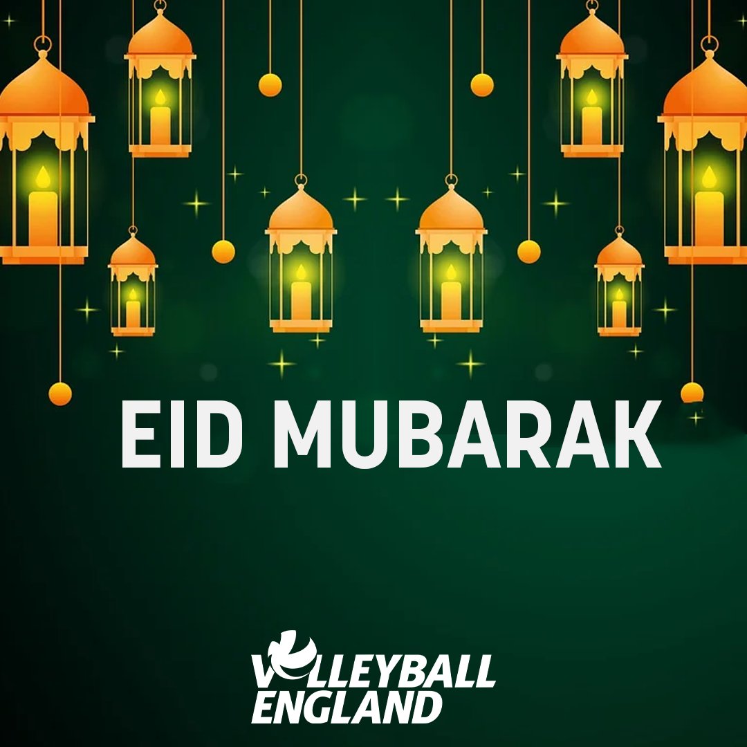 🏐 | EID MUBARAK 🙌 | We hope everyone who is celebrating enjoys the festivities! #volleyballengland