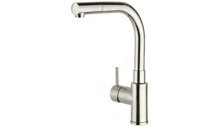 JTP Apco single lever kitchen tap in chrome finish with pull out spray. £236 at Taps4Less with free delivery. taps4less.com/PP/JTP-APC181.…