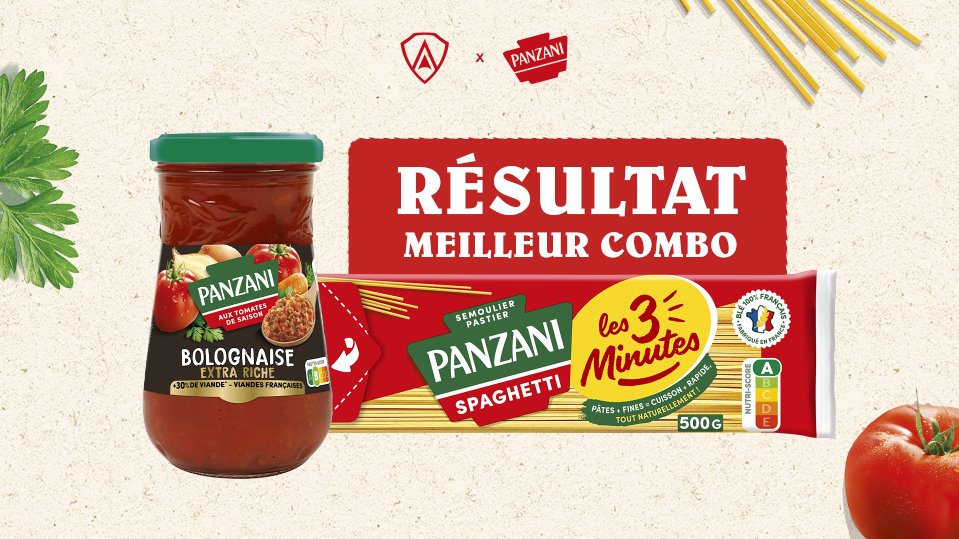 𝐓𝐨𝐮𝐫𝐧𝐨𝐢 𝐏𝐚𝐧𝐳𝐚𝐧𝐢 : résultat final !  

Vous avez voté et votre combo préféré n'est autre que ... les spaghetti bolognaise !

La valeur sûre, avec son côté régressif 🍝

#CollaborationCommerciale