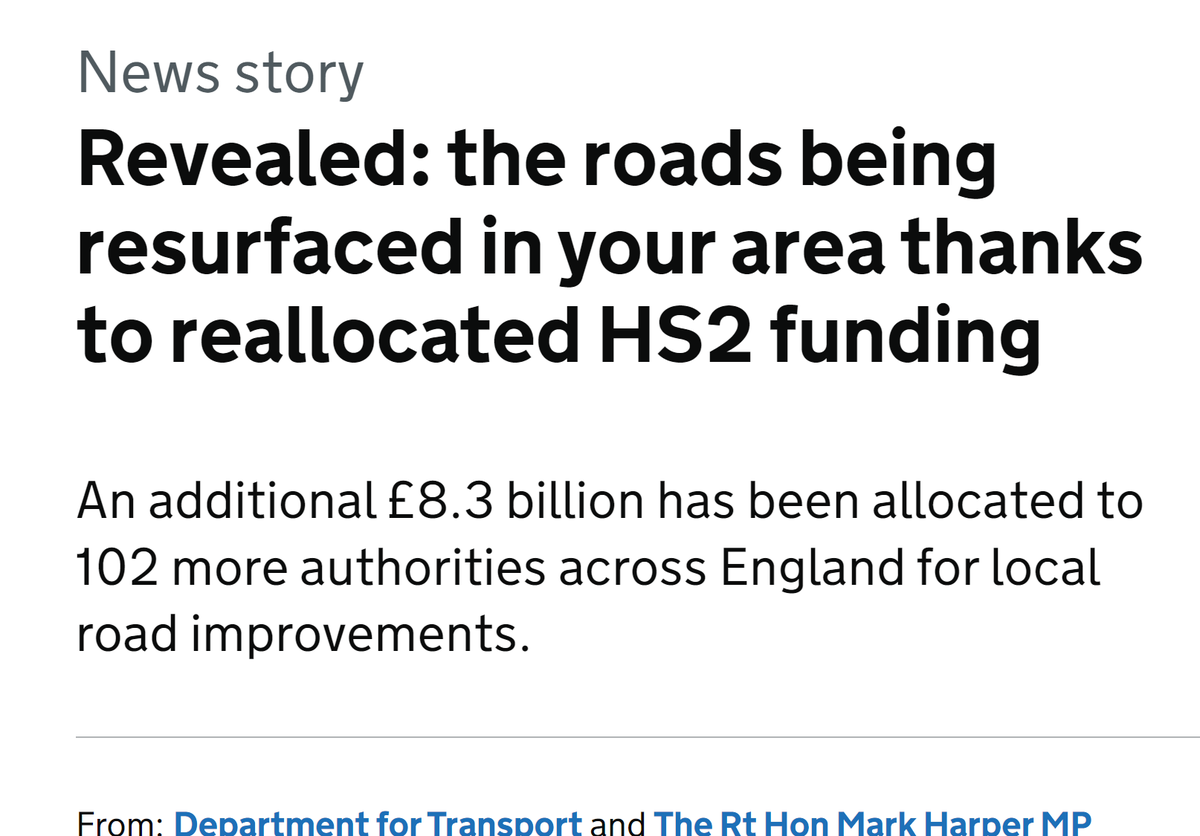 How depressing to spin the cancellation of a capital project that would increase the future economic capacity of the country to pay for a backlog of underinvestment in the nation's fabric