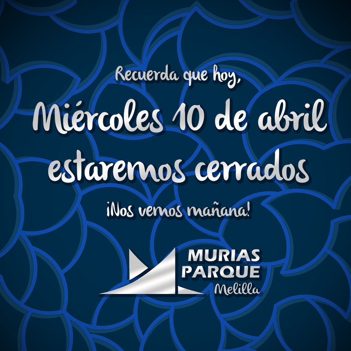 Parque Melilla (@parquemelilla) on Twitter photo Recuerda que hoy no abrimos, 
¡pero mañana sí y con más ganas! Recuerda que hoy no abrimos, 
¡pero mañana sí y con más ganas!