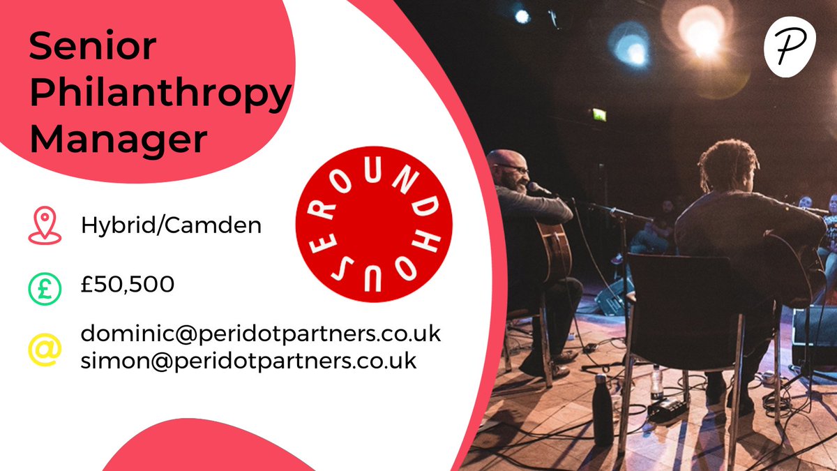 Peridot Partners (@peridotpartners) on Twitter photo 🎤 Join <a href="/RoundhouseLDN/">Roundhouse</a>, the charity empowering and inspiring the next generation of young creatives. Help them continue their vital work by building meaningful, lasting relationships with major donors as Senior Philanthropy Manager. peridotpartners.co.uk/jobs/senior-ph… 🎤 Join <a href="/RoundhouseLDN/">Roundhouse</a>, the charity empowering and inspiring the next generation of young creatives. Help them continue their vital work by building meaningful, lasting relationships with major donors as Senior Philanthropy Manager. peridotpartners.co.uk/jobs/senior-ph…