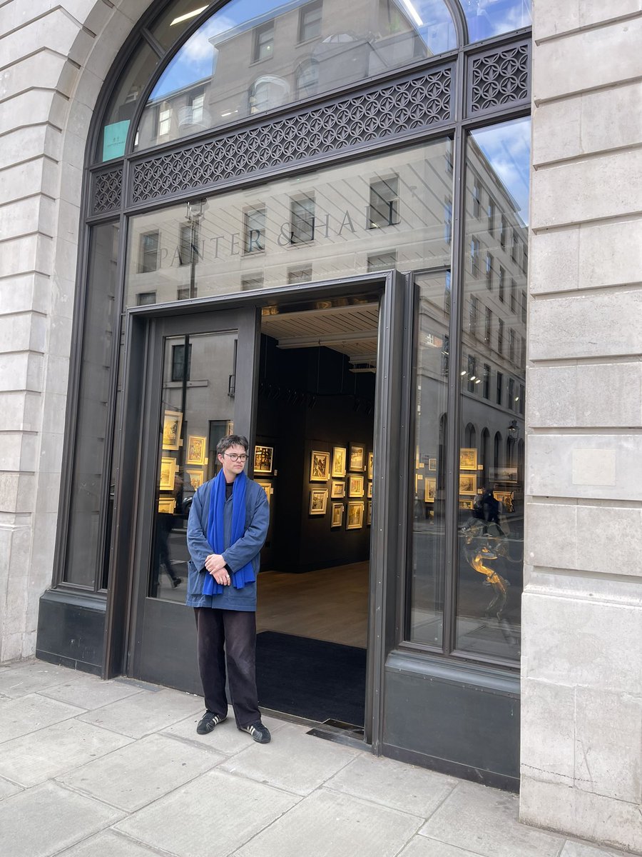 StevenPSmith37's tweet photo. A wonderful preview evening of ‘The Northern Boys’ at Panter and Halll, 21-22 Pall Mall, London.
The show is on from Wednesday 10th - 26th April and all works are available to view online: https://t.co/mi9HK3sGRo
Thank you to all at Panter and Hall for putting on an amazing show! https://t.co/SOZ9aBBVTe