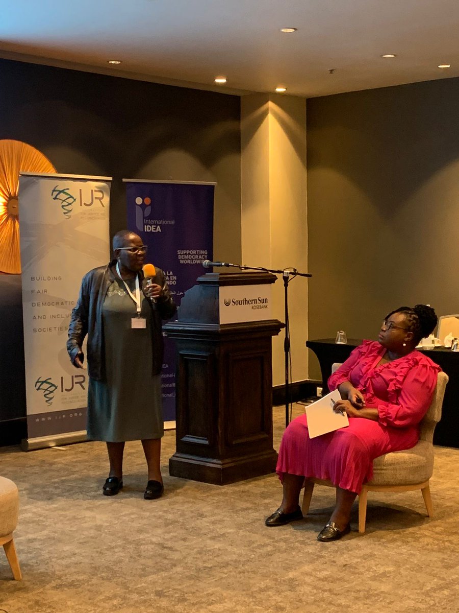 “The #security sector is traditionally male-dominated & characterized by deeply rooted cultural norms, where masculinities are the defining paradigm of the sector,” - Brig. Lindiwe Ngwenya of 🇿🇼. #WomenLeadeAfrica #WPS #UNSCR1325 @PadareMen @Drsharamo