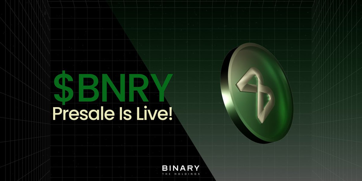 🚀 Exciting news, #BNRY community! Based on your feedback, we're simplifying things. 

The Binary Holding's Early Bird $BNRY Presale is now directly accessible on thebinaryholdings.com 🐦  
(Look out for the Presale Link at the Top Right Hand Corner!)

This #presale is designed