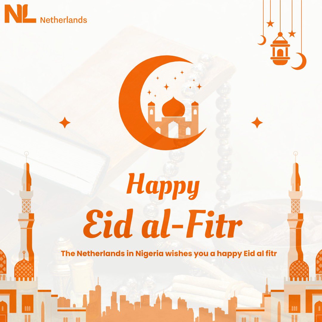 NLinNigeria's tweet photo. Sallah Mubarak. Wishing everyone a happy Eid al Fitr

#NLinNigeria #EidAlFitr https://t.co/Xbknlp5IWx