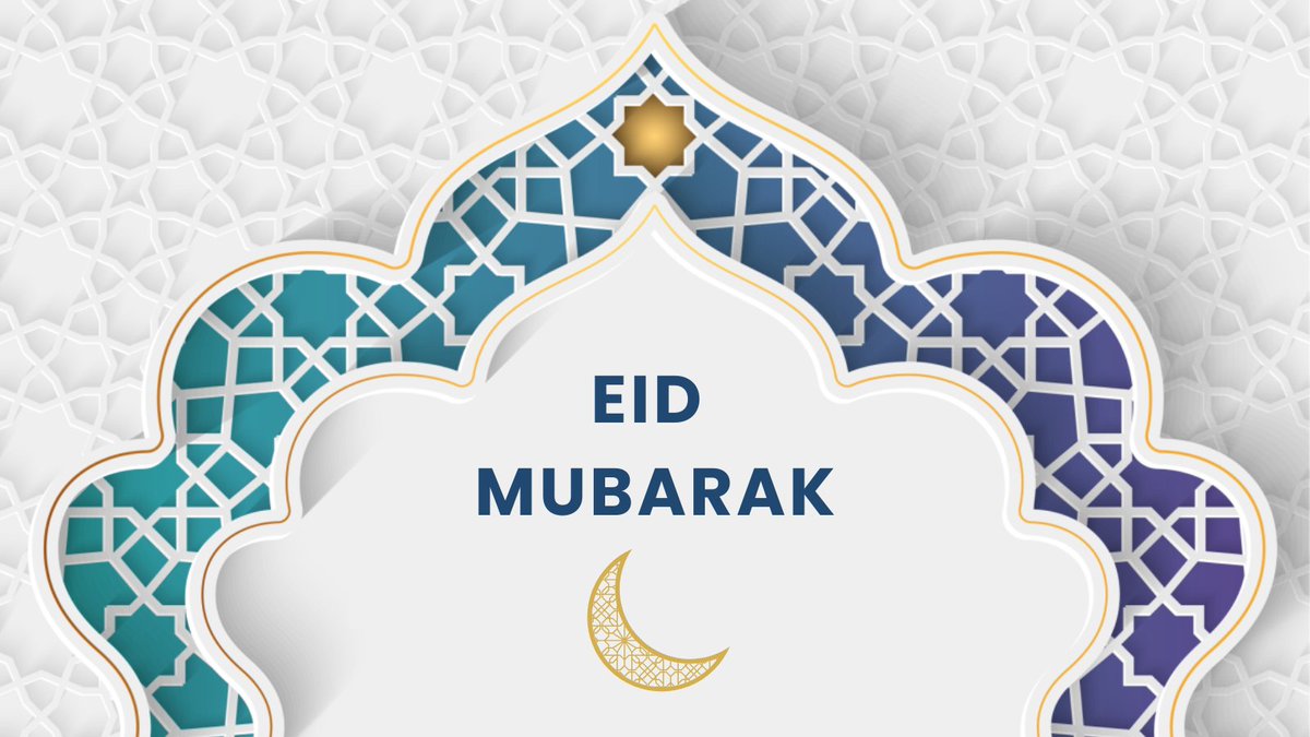 Eid Mubarak to our Muslim residents who are celebrating with friends and family today #EidMubarak #EidAlFitr