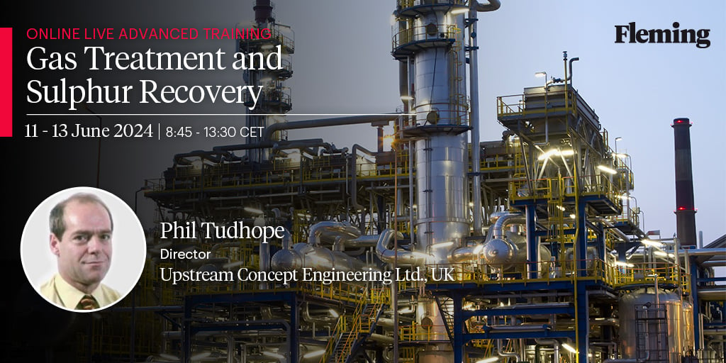 Boost your relief & flare system skills with Phil Tudhope's Gas Treatment & Sulphur Recovery course! Learn from his 43 years of industry experience. Sign up now! 👉 eu1.hubs.ly/H08vcnM0 👨‍🔧💡 #oilandgas #professionaldevelopment #engineeringtraining