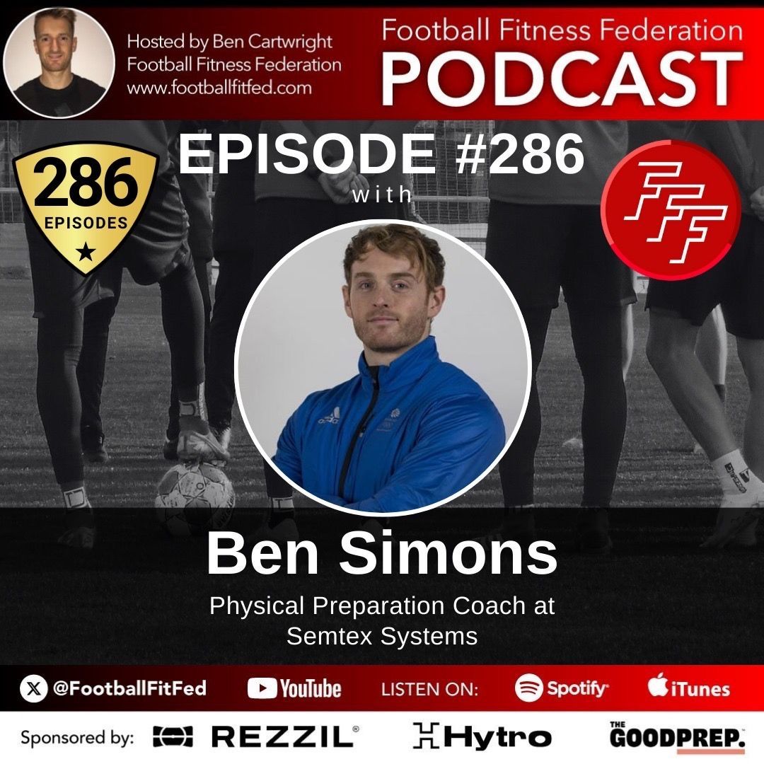 #286 is with Physical Preparation Coach at Semtex Systems @benthebounce We discussed ▫️In Season #plyometrics⁣ ▫️In Season #speeddevelopment ▫️Where players need the most work⁣ ▫️Lessons from Bobsleigh⁣ & more! 📺👉buff.ly/3vCGClH 🎧👉buff.ly/4cTTVyI