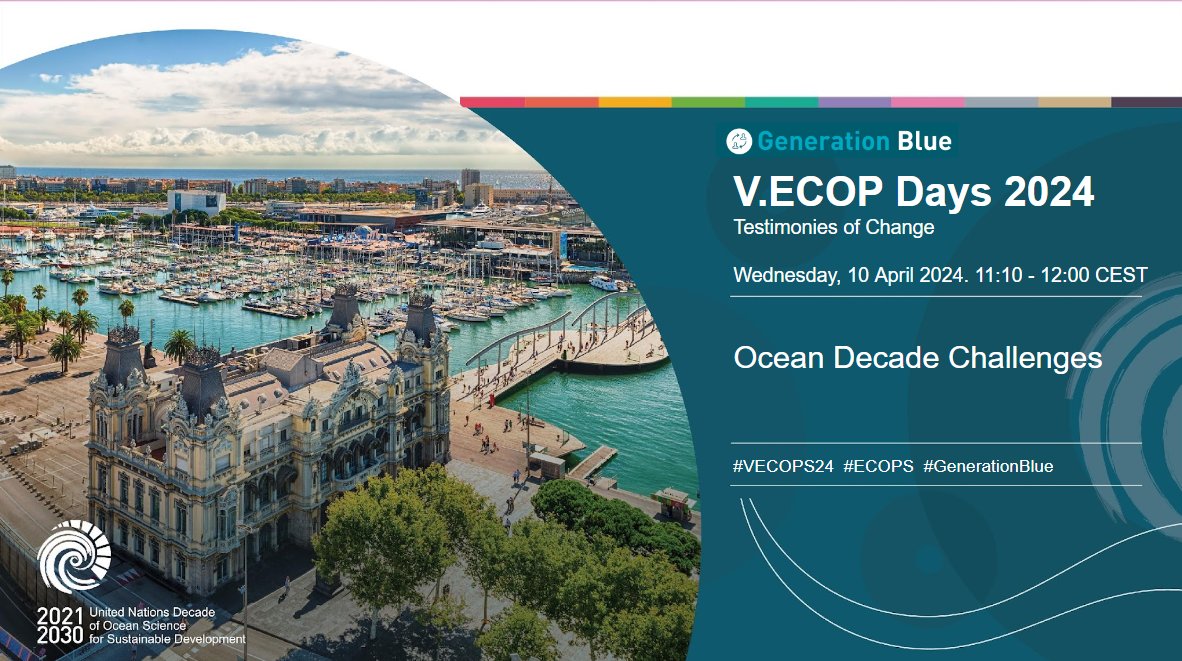 Embark on another day of impactful discussions moderated by the Asian region during the Virtual Early Career Ocean Professional (V.ECOP) Days! 🌊🌏

Let's continue to drive positive change together! 💙

@UNOceanDecade

#GenerationBlue #ECOPS #VECOPS24 #MissionOcean