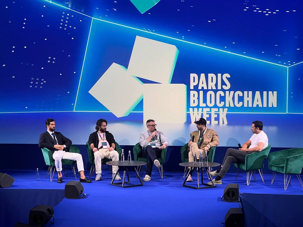 Sharing about the vision of Darewise on the Ordinals panel at @ParisBlockWeek among amazing panelists @hervelarren_ @nonfungible_jan @Vincemarty