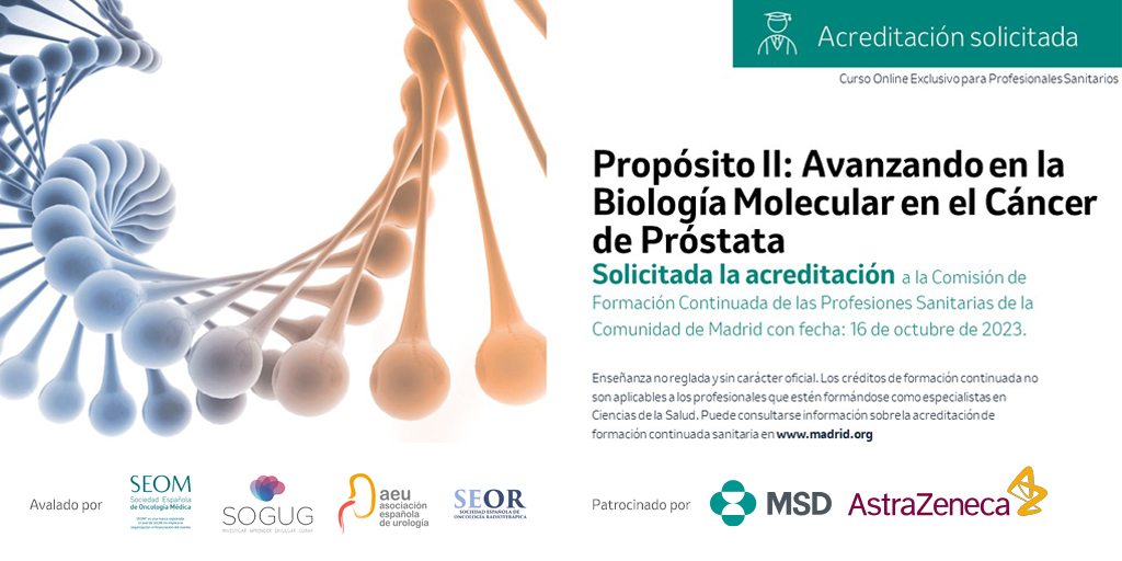 #MSDEspaña y @AstraZenecaES, se unen para cubrir la necesidad formativa en el manejo del #CancerDePróstata, de los profesionales de #OncologíaMédica, #urología #OncologíaRadioterápica, #MedicinaNuclear, #Radiodiagnóstico bit.ly/3VOCt8V