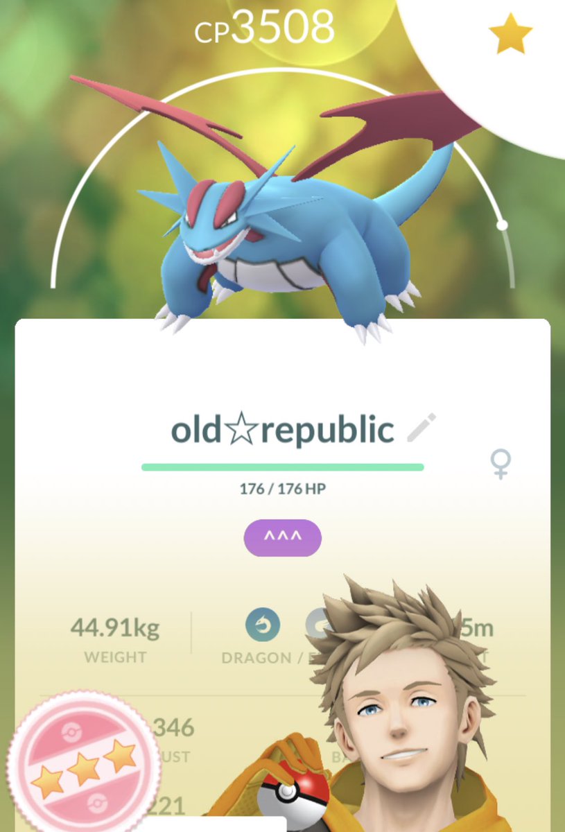 darthvapril's tweet image. Catches of the week #pokemongo #hundo #shadowentei