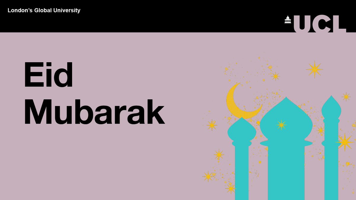 Eid Muburak to those celebrating!