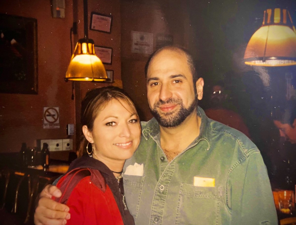 SO awesome to see  <a href="/attell/">Dave Attell</a> back at his game!! Throwback to the legend and myself at <a href="/punchlinesf/">The Punch Line</a> in honor of his new special #hotcrossbuns ps. Just discovered you, but <a href="/badfriends_pod/">Bad Friends</a> AWESOME episode[s] with him (and others!) #StandUp