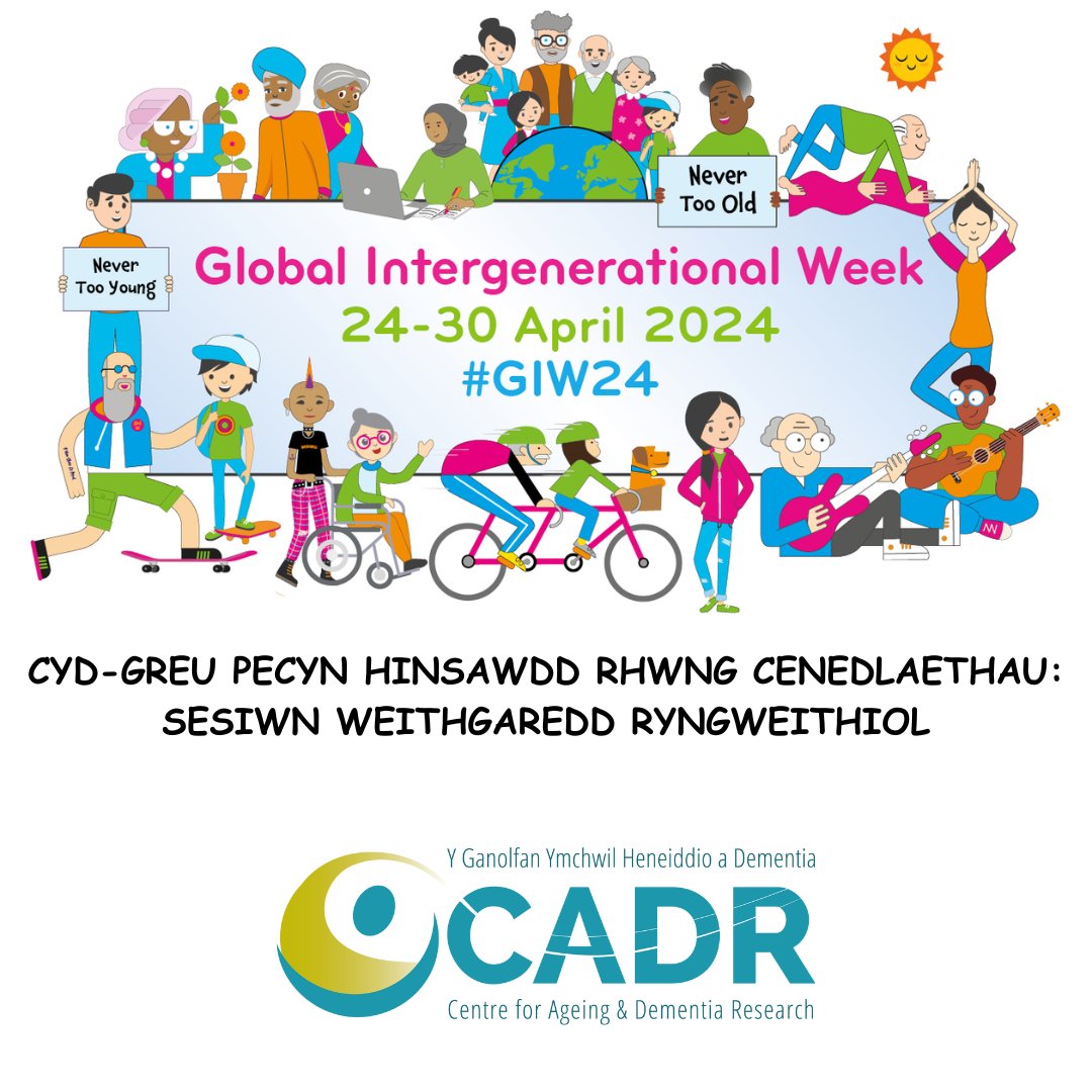 Ymunwch â ni wrth i ni gefnogi Wythnos Pontio'r Cenedlaethau yn y weminar hon. #GIW24 @GenerationsWT ow.ly/6tVk50RbYIs