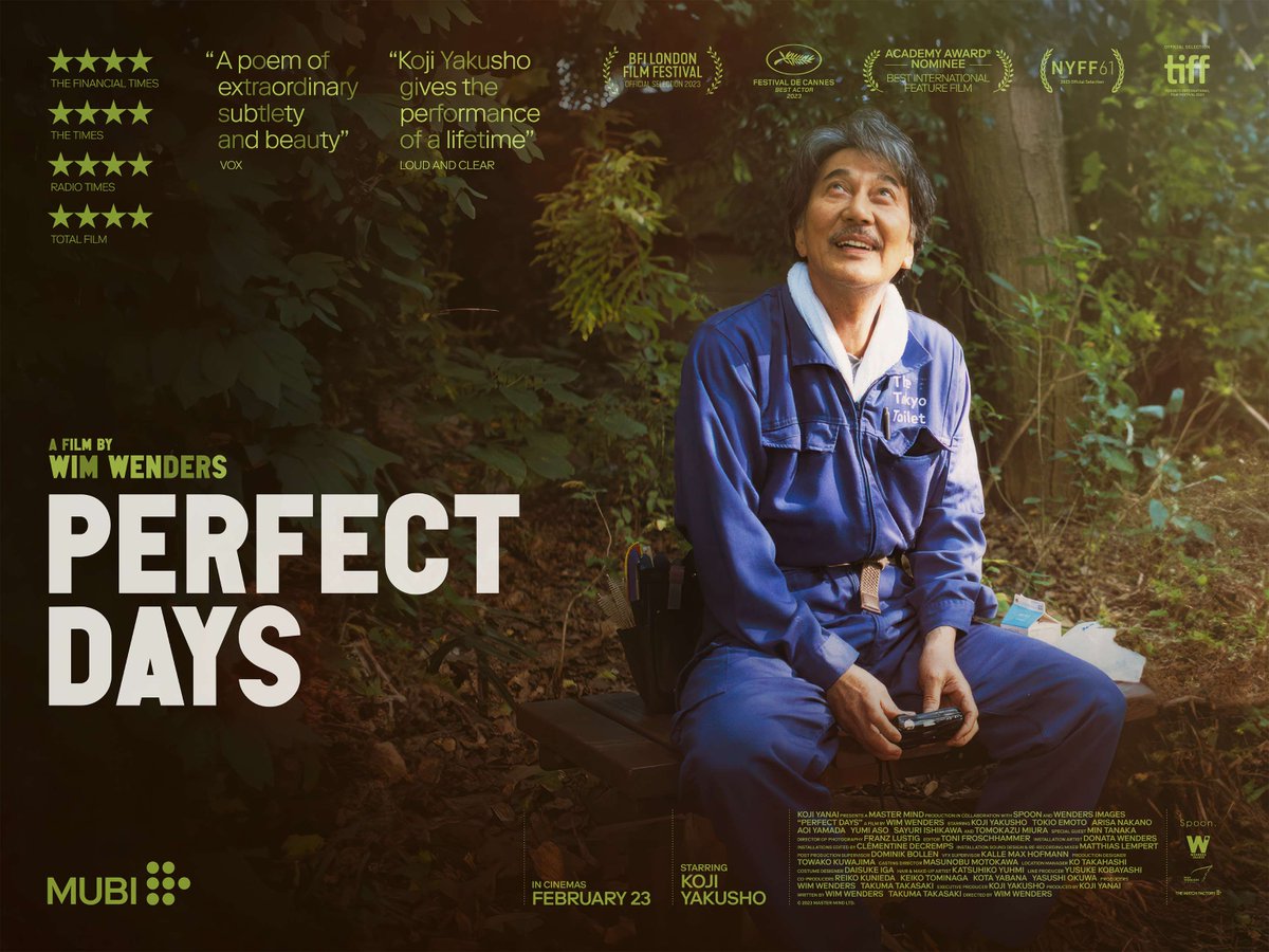 This week's Watch With Baby film is the beautiful Perfect Days. A deeply moving and poetic reflection on finding beauty in the everyday world around us. 📅 Thu 11 Apr, 11am 🎟️ Parent & Baby Ticket £7.70 (£4.70 for members!) #PerfectDays #NorwichParent #NorwichBaby #NorwichFamily