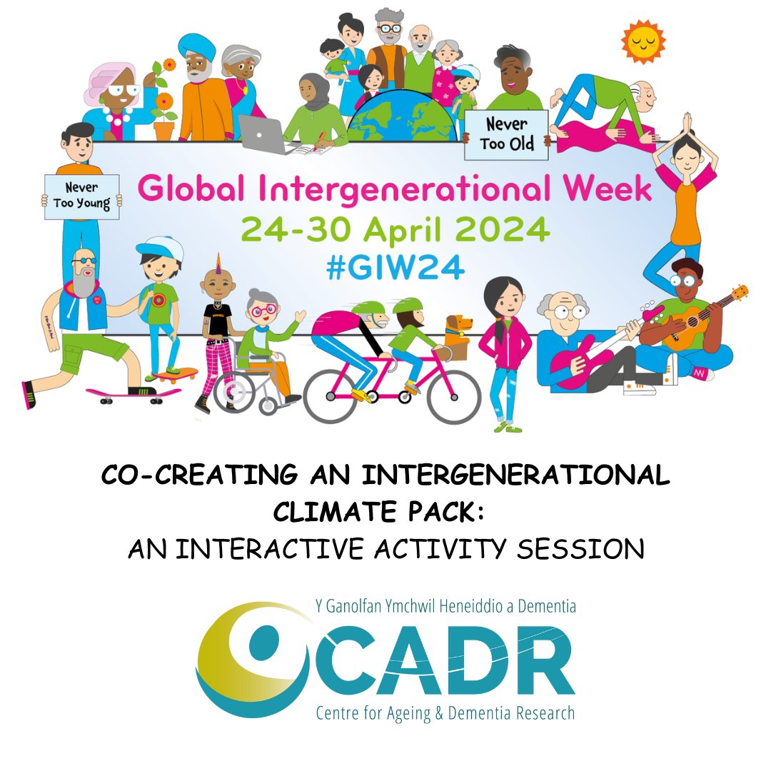 CADR (@cadrprogramme) on Twitter photo Join us as we support Intergenerational Week in this webinar. #GIW24 <a href="/GenerationsWT/">Generations Working Together</a>
swanseauniversity.zoom.us/meeting/regist… Join us as we support Intergenerational Week in this webinar. #GIW24 <a href="/GenerationsWT/">Generations Working Together</a>
swanseauniversity.zoom.us/meeting/regist…