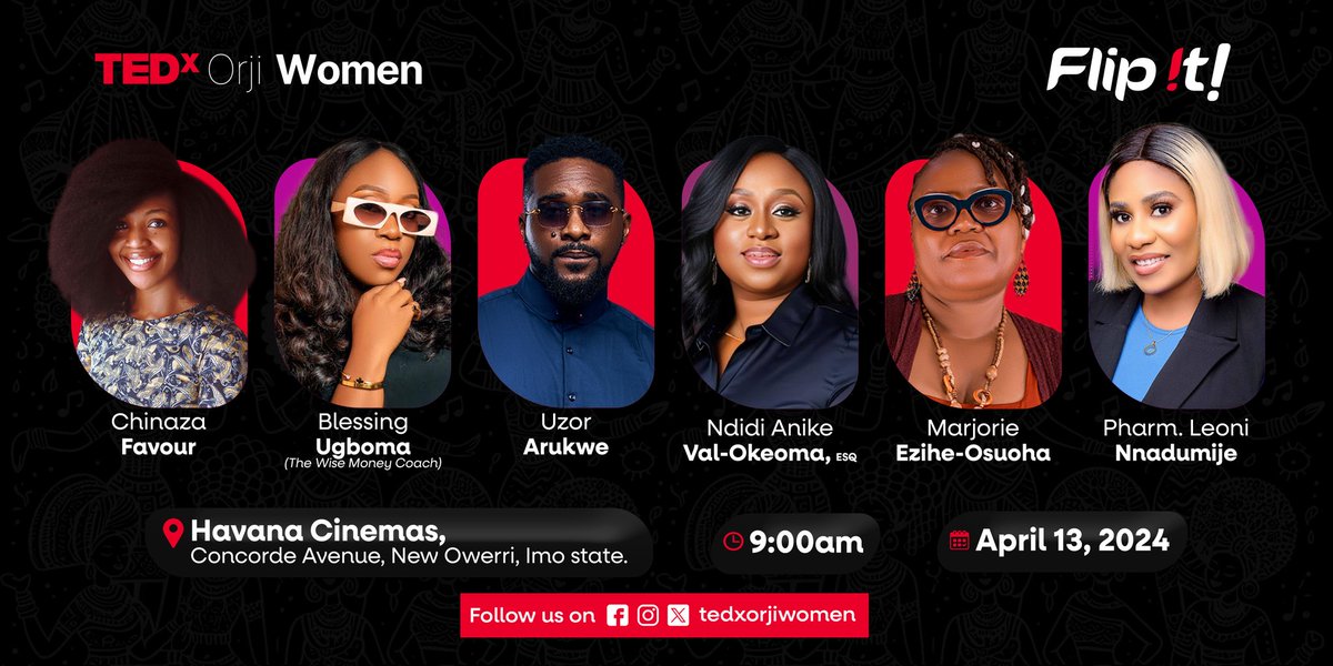 Behold the faces of intellectual revolution at the first ever TEDxWomen event in south-south and south-east Nigeria; Tedxorji women!!!

If there’s a time to be alive and living in Imo state, it’s NOW!!!

The best time to get your ticket was yesterday. The next best time, IS NOW!