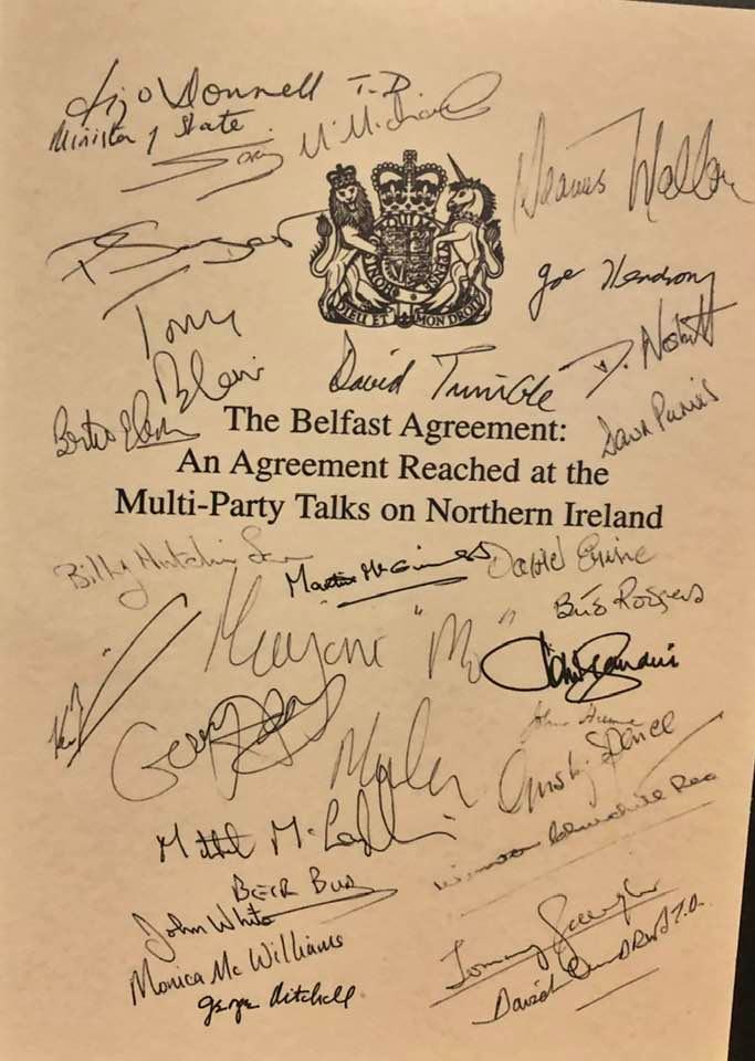 On the April 10th 1998...it was time of hope for our beautiful island.#GoodfridayAgreement